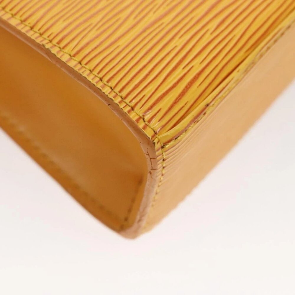 LOUIS VUITTON Epi Malesherbes Hand Bag Tassili Yellow Jonne M52379 Auth ep8616 - Picture 5 of 16